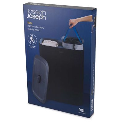 Joseph Joseph Tota Laundry Separation Basket Black 90L image(9)