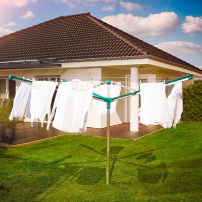 Leifheit Linomatic 500 Deluxe Rotary Airer with Cover image(2)