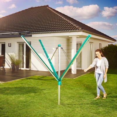 Leifheit Linomatic 500 Deluxe Rotary Airer with Cover image(6)