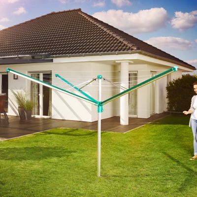 Leifheit Linomatic 500 Deluxe Rotary Airer with Cover image(7)