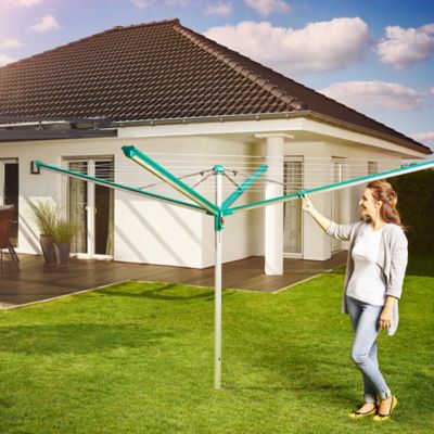 Leifheit Linomatic 500 Deluxe Rotary Airer with Cover image(8)