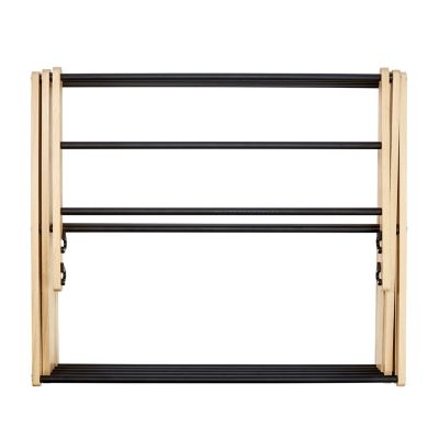 Lakeland Beechwood and Steel Concertina Airer image(3)