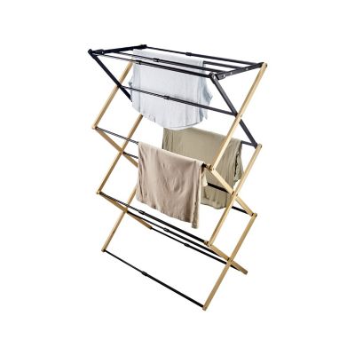 Lakeland Beechwood and Steel Extendable Concertina Airer image(4)