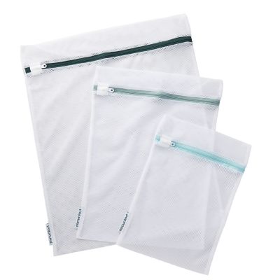 3 Recycled Plastic Washing Bags  Various Sizes image1