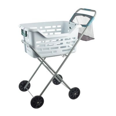 Laundry cart store with wheels