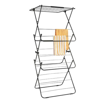 Lakeland Lift-up Airer with Shelf image(3)