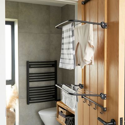 Lakeland Beechwood/Steel Over Door Airer image(2)