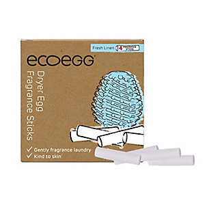 Ecoegg Dryer Egg Fresh Linen Fragrance Stick Refills, pack of 4