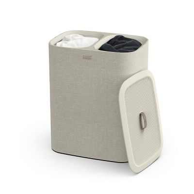Joseph Joseph Tota 90L Laundry Basket Ecru image(1)