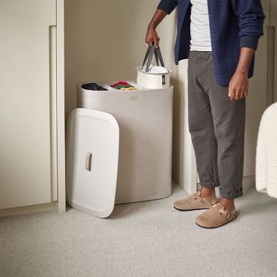 Joseph Joseph Tota Trio 90L Laundry Basket Ecru image(2)