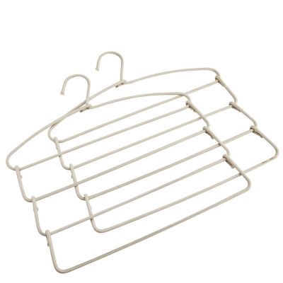 2 Lakeland Space Saving Trouser Hanger image(1)
