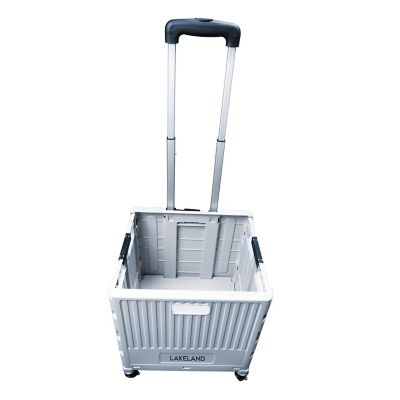 Lakeland Funky Trundle Wheeled Trolley with Lid