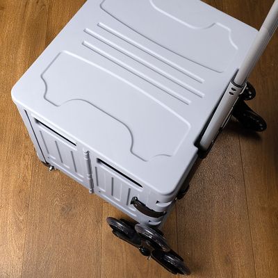 Lakeland Funky Trundle Wheeled Trolley with Lid image(2)