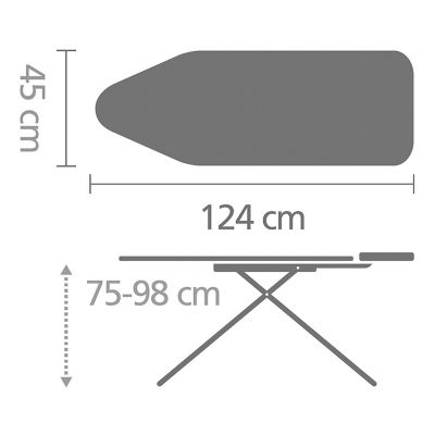Brabantia Ironing Board C PerfectFlow image(6)