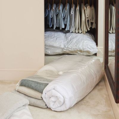 2 Lakeland Shrink & Store Cube Vacuum Storage Bags - Large image(2)