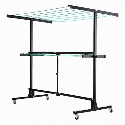 High & Dry Portable & Retractable Clothes Airer
