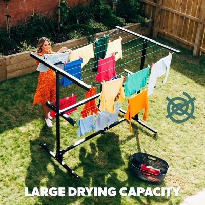 High & Dry Portable & Retractable Clothes Airer image(2)
