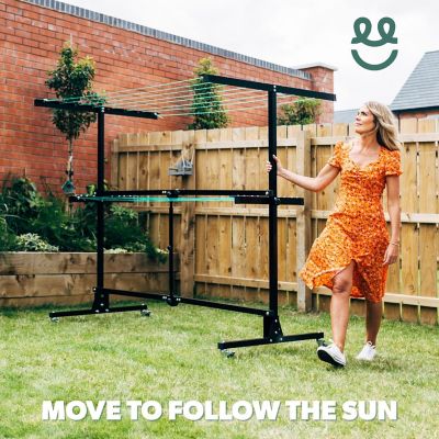 High & Dry Portable & Retractable Clothes Airer image(3)