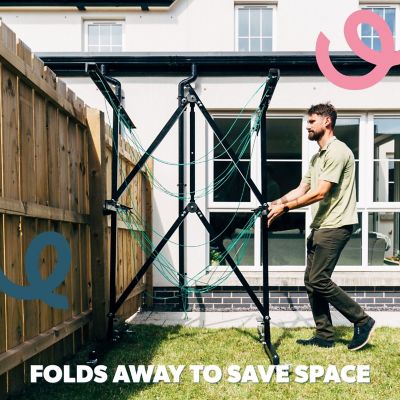 High & Dry Portable & Retractable Clothes Airer image(4)