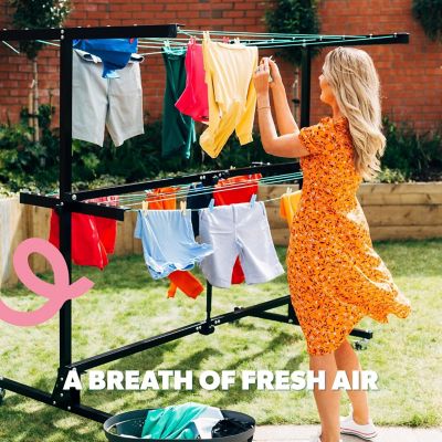 High & Dry Portable & Retractable Clothes Airer image(7)