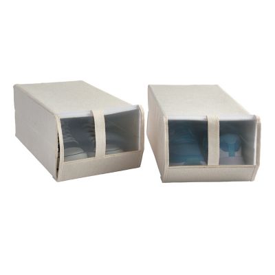 Lakeland Fabric Shoe Boxes – Pack of 2