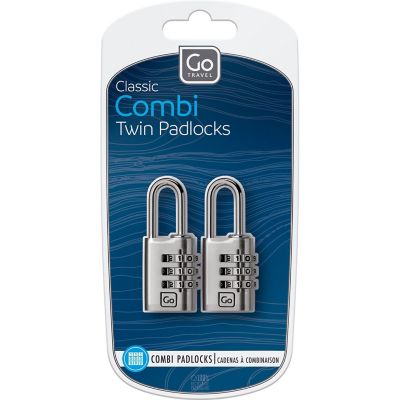 Go Travel Classic Combi Twin Padlocks image(4)