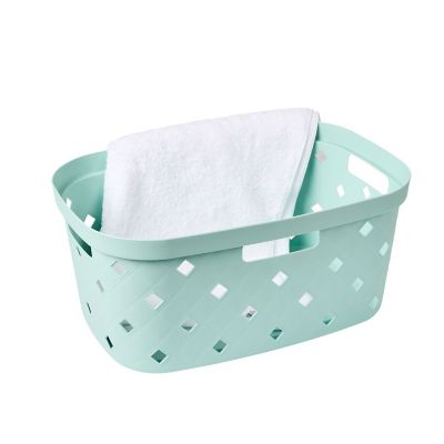 Lakeland Lattice 40L Laundry Basket – Baby Blue