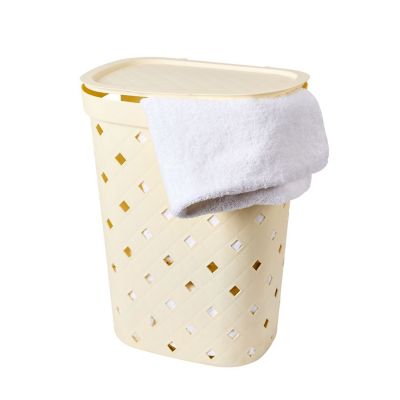 Lakeland Softex 56L Laundry Bin – Beige