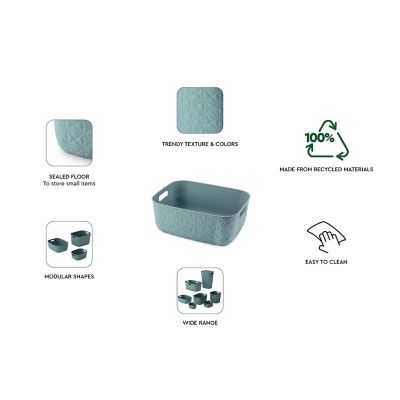 Curver Softex 12.5L Storage Basket – Teal image(7)
