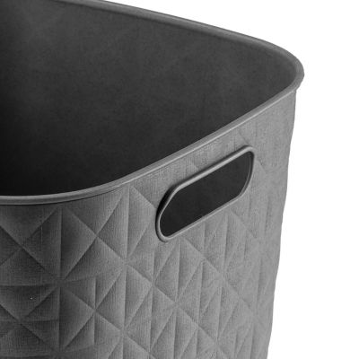 Curver Softex 15L Storage Basket – Dark Grey image(4)