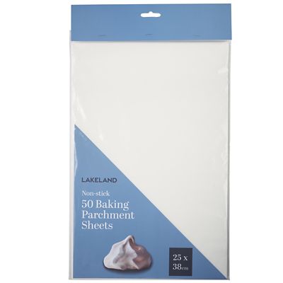 Baking Parchment Paper Sheets 25x38cm x50