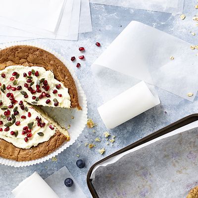 50 Round Cake Tin Baking Parchment Paper Liners 20cm image(2)