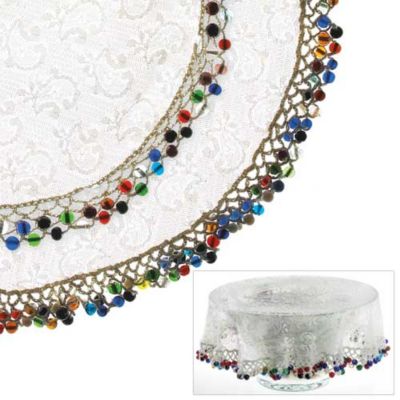 Lakeland 23cm Beaded Bowl Cover image(1)