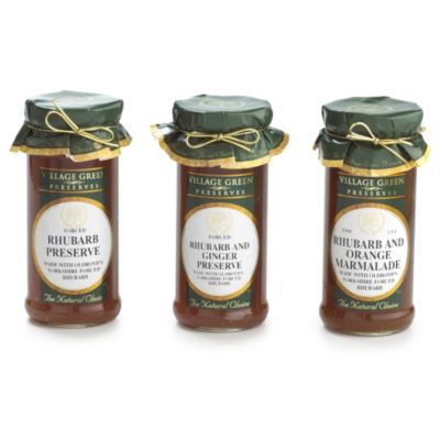 Rhubarb Preserves & Marmalade Trio image(1)