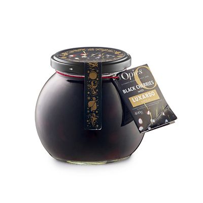 Black Cherries with Luxardo Kirsch 460g Lakeland