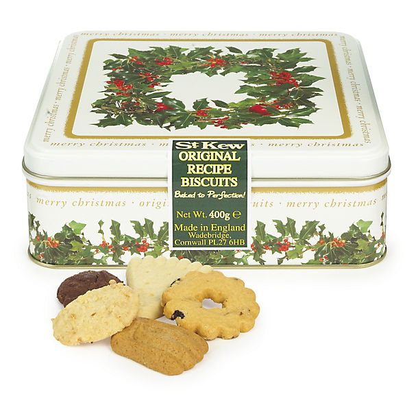 St Kew Holly & Ivy Biscuit Tin  image(1)