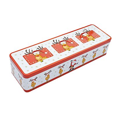 Reindeer Biscuit Tin image(1)