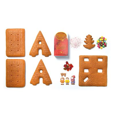Traditional Gingerbread House Kit 750g image(3)