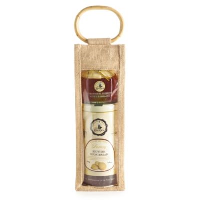 Mrs Bridges Strawberry Jute Bag  image()
