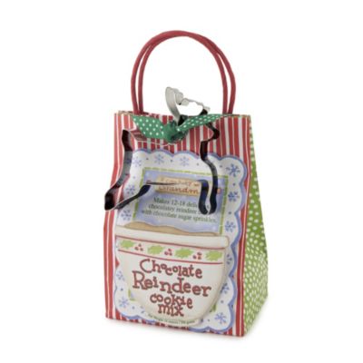 Chocolate Reindeer Cookie Mix with Cutter Kit image()