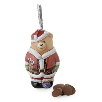 Santa Bear Chocolate Drop Bauble image()