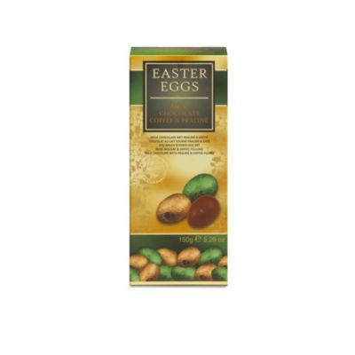 Mini Belgian Easter Eggs Milk Chocolate, Coffee & Praline Centres image()