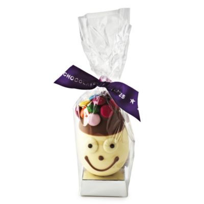 James' White Chocolate Egg Head image()