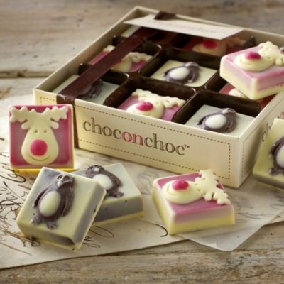 Choc on Choc Reindeer & Penguins image(1)