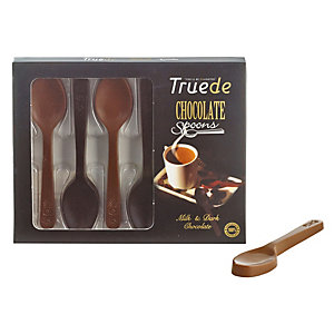 6 Solid Milk & Dark Chocolate Stirring Spoons 54g