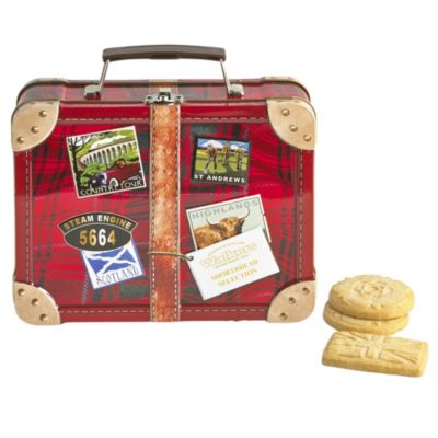 Walkers Suitcase Biscuit Tin image()