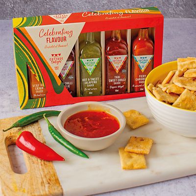 Cottage Delight Mini Hot Sauces Gift Set image(3)