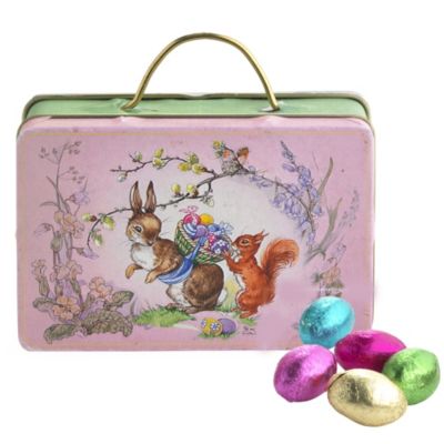 Spring Bunny Suitcase Tin image()