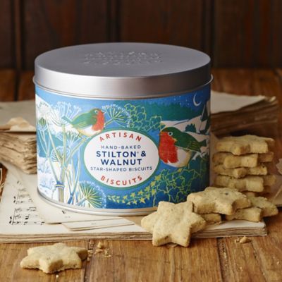 Artisan Stilton & Walnut Biscuits image()