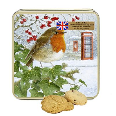 Grandma Wild's Traditional Robin Biscuit Tin 300g